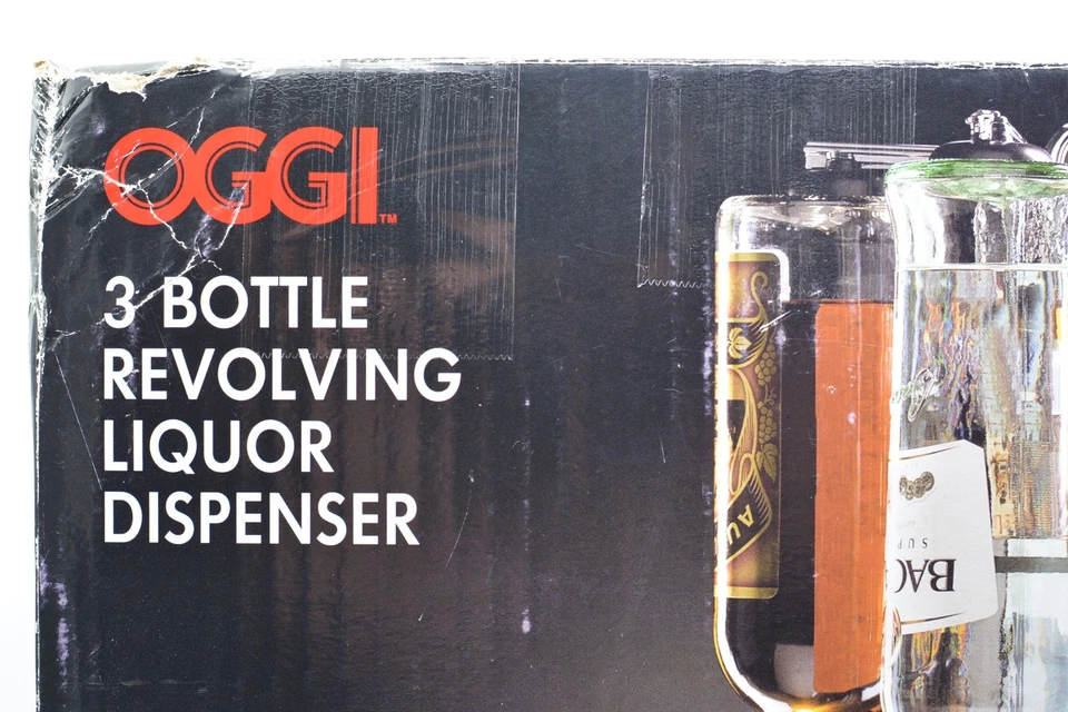 Oggi Professional 3-Bottle Revolving Liquor Dispenser, New Open Box - Image 2 of 4