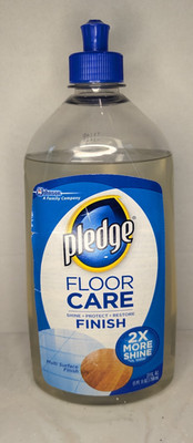 PLEDGE Floor Care Shine Protect Restore Multi Surface Finish 90% Full