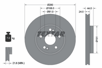 2X Bremsscheibe Vorderachse FüR Renault Espace Iii Kangoo / Grand Ii Rapid Be