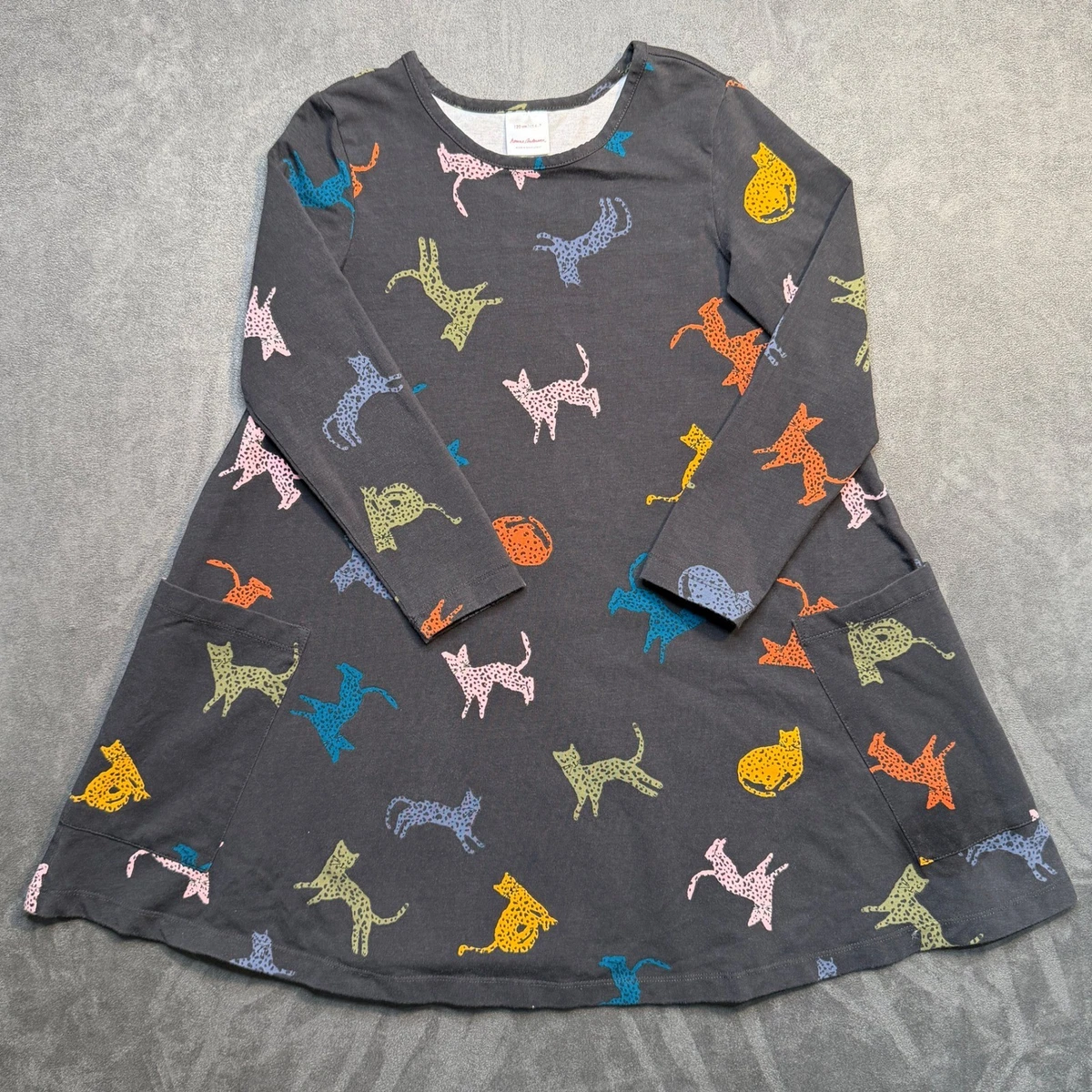 Pull Enfant Hanna Andersson En Coton Taille 120 (6-7 Ans) Gris