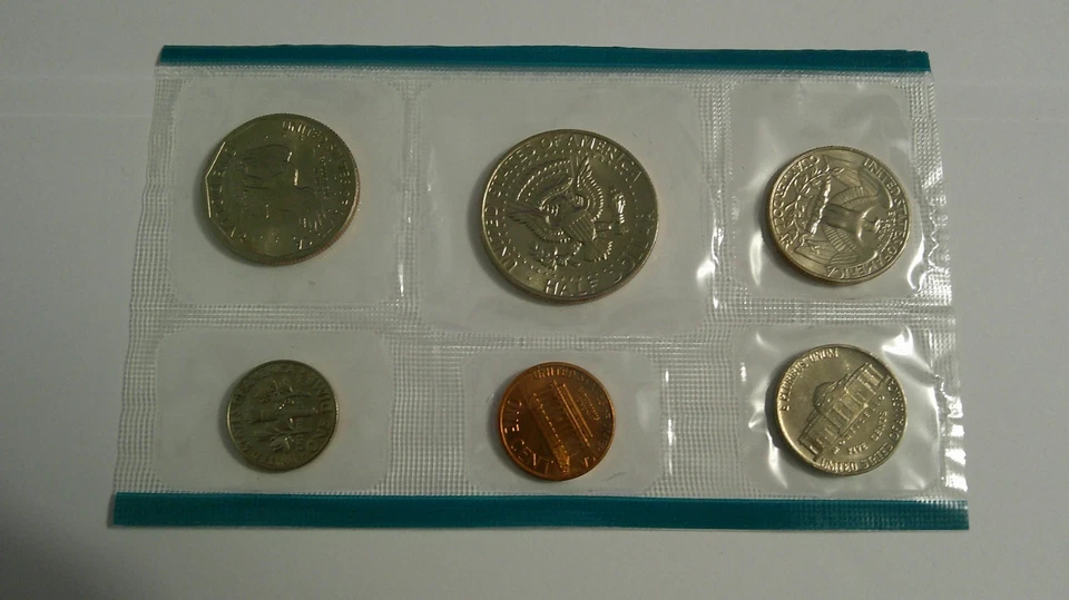 1980 Uncirculated Coin Set U.S Mint Original Government Packaging OGP - Image 2 of 3