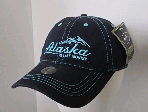 Alaska The Last Frontier Baseball Cap Hat 100% Cotton Size: Large