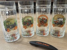 !!! 4x Biergl&auml;ser, Holder 125 Jahre !!!
