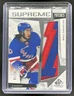 2023-24 SP Game Used Mika Zibanejad Supreme Patches #/15 Rangers