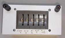 Decade Resistance box 0 - 1Meg Ohm