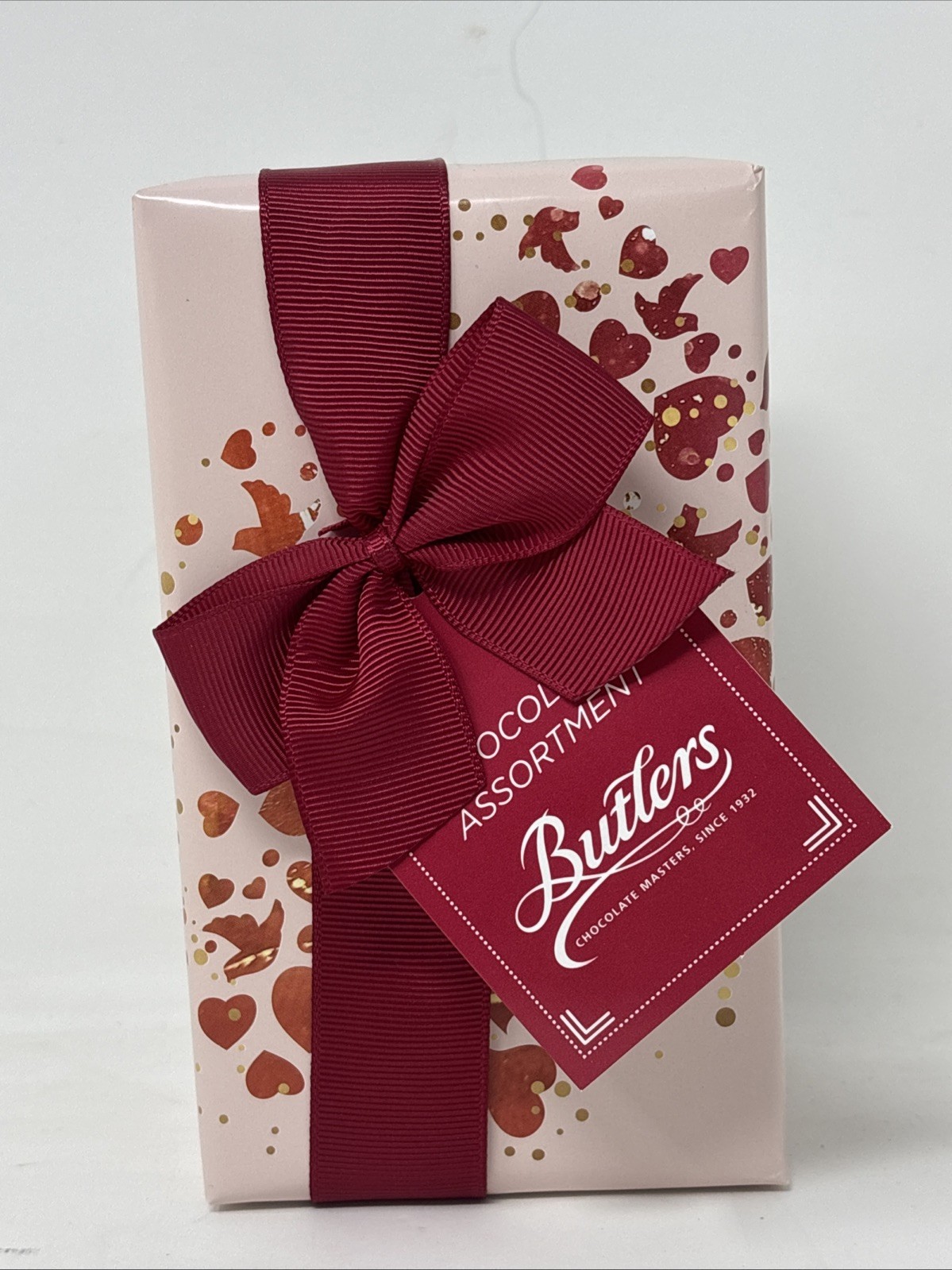 Butlers Chocolate Heart Wrapped Valentines Day Assortment Gi