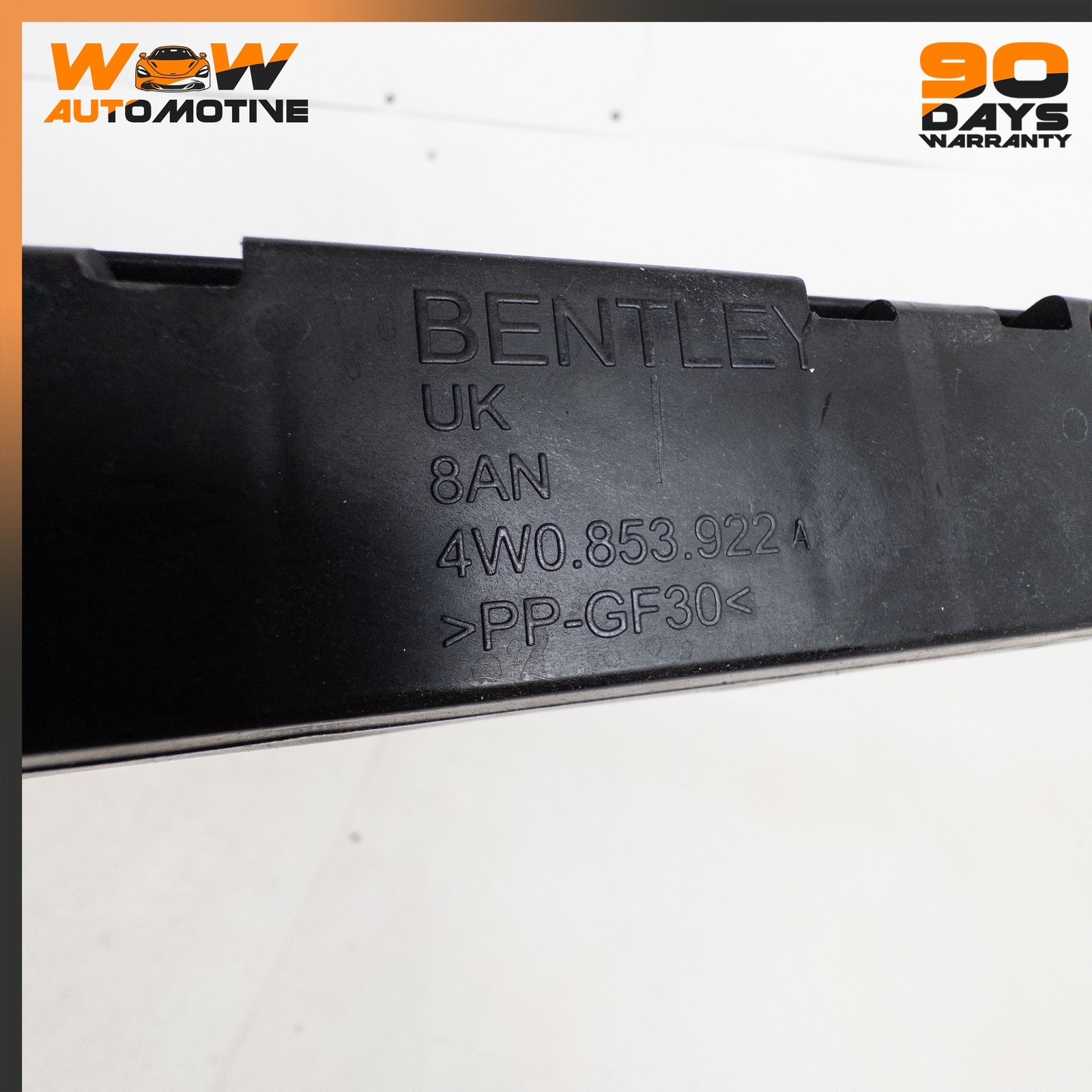 14-19 BENTLEY FLYING SPUR SEDAN FRONT REAR RIGHT TREAD TRIM SILL STRIP INSERT OE