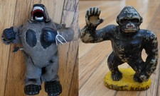1960s KING KONG Wind Up Toy by MARX Nice RARE - See Video  wax figure