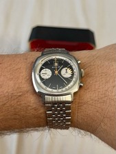 Vintage BAYLOR CAMARO Poor Man's Heuer With Box And Baylor Booklet