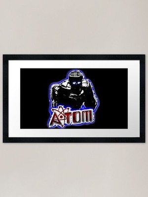 Real Steel (Atom) Gerahmter Kunstdruck Gerahmtes Wandbild Poster Leinwanddruck Bild