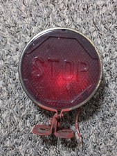 1930s 1940s Vintage Stop Tail Light With Glass Lens Rat Rod Tail Light Motorcy 1930s 1940s Vintage Stop Tail Light With Glass Lens Rat Rod Tail Light Motorcy