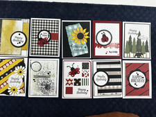 Birthday Cards, Variety, Handmade, Lot Of 10
