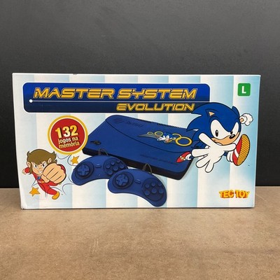 Tec Toy Master System Evolution Blue Sonic - 132 Games In Memory