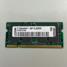 Legend 1GB DDR2 RAM PC2-5300 667MHz CL5 1.8V non-ECC DIMM T126444F-8F1L2H2E