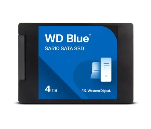 4Tb Western Digital WD Blue SA510 WDS400T3B0A SATA SSD 560MB/s 2.5”/7mm Cased