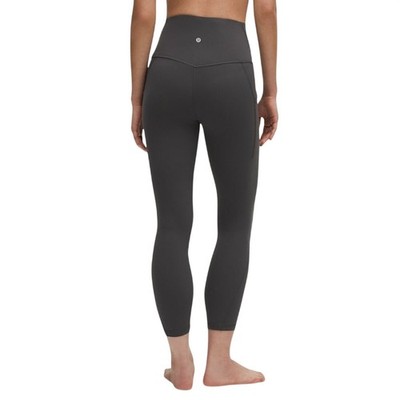 Lululemon Align High-Rise Pant 25 Graphite Grey Nulu Yoga Leggings SIZE 4