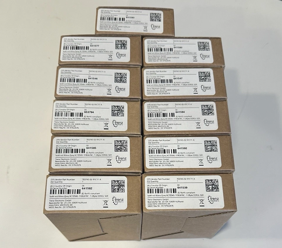 Trenz Electronic TE0745-02-91C11-A SOM 1GB DDR3 XC7Z045-1FBG676C ( Each ) - Image 2 of 2