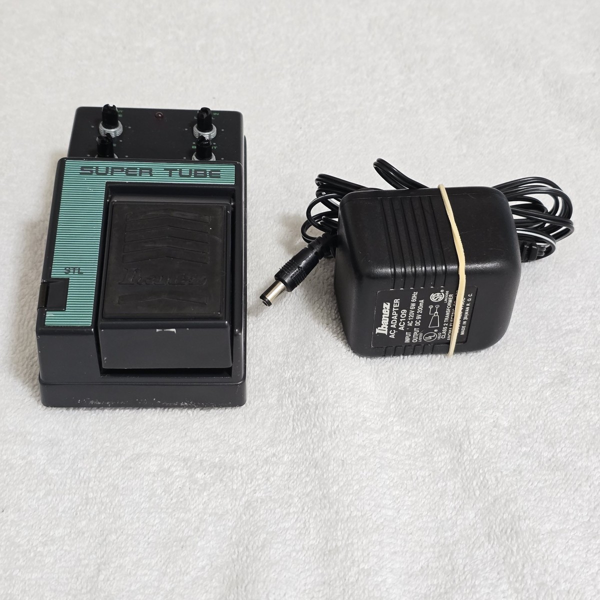Vintage Ibanez Super Tube STL Overdrive Guitar Effects Pedal w