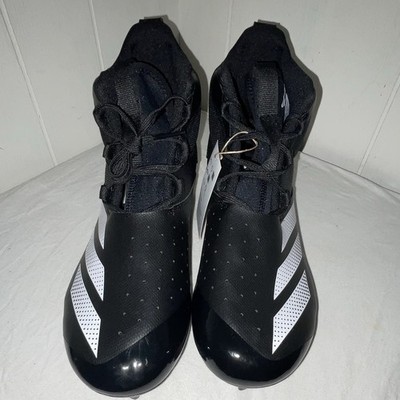 adidas Adizero Chaos Football Cleats Black Men's US 10.5 Medium D
