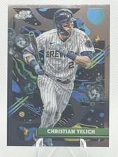 2025 Topps Chrome Cosmic #69 Christian Yelich Base Set Base