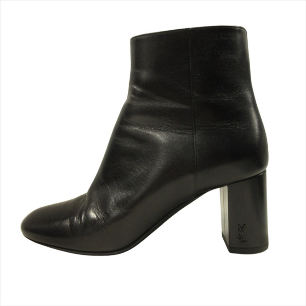 Stivali Saint Laurent Paris donna taglia 37 pelle nera