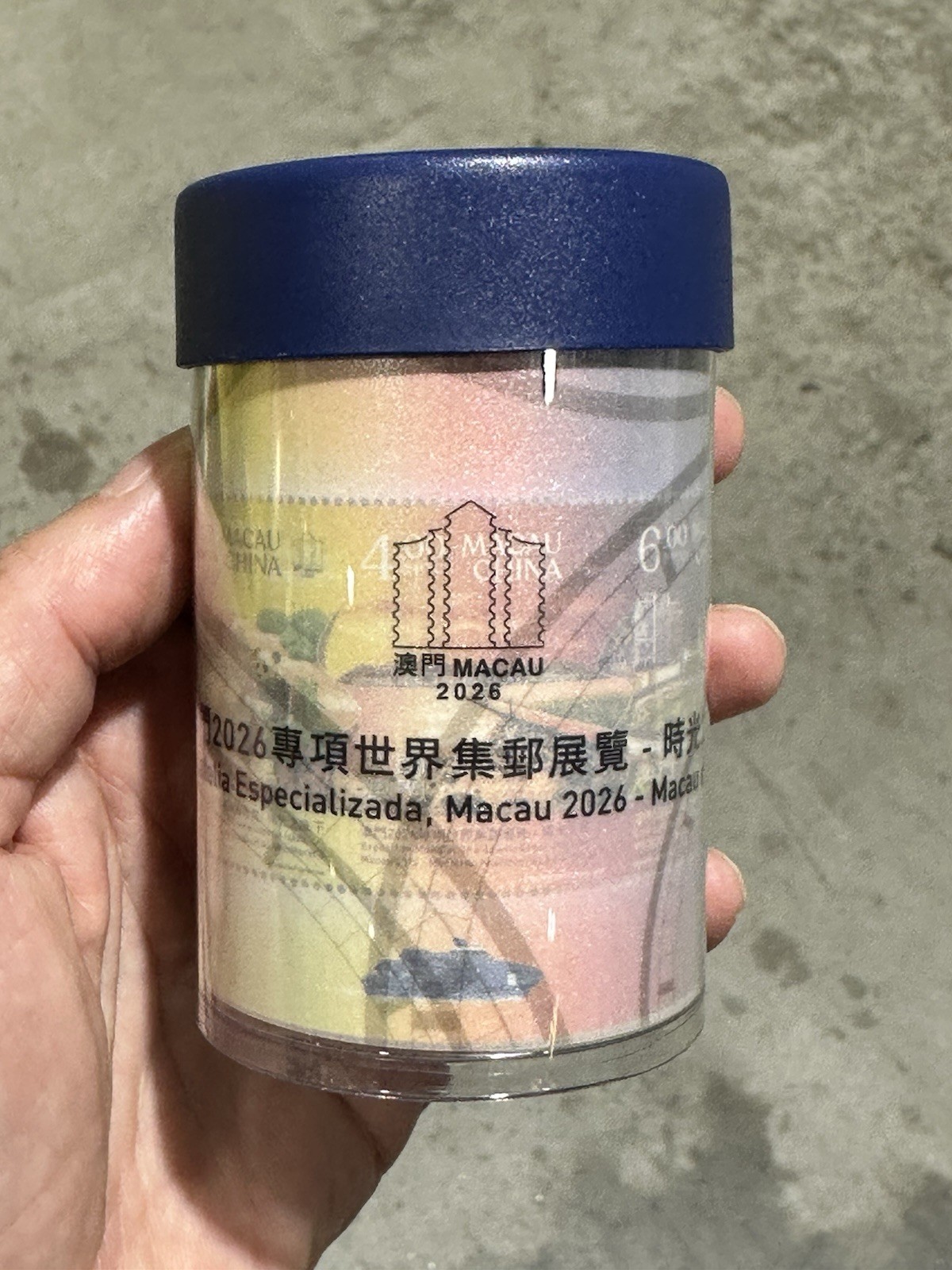 Macau 2026 LONG VESION 長卷 World Stamp Expo A Journey through Day and Night Stamp