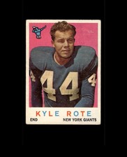 1959 Topps 7 Kyle Rote VG-EX #D1,530453