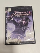 Disney Pirates of the Caribbean At World's End PS3 CIB Manual Clean Disc