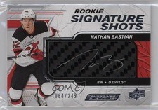 2019 Upper Deck Engrained Rookie Signature Shots 64/249 Nathan Bastian Auto 1q2