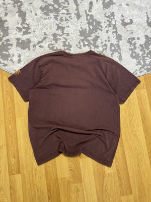 stussy シャツ　ブラウン　Sサイズ Stüssy x Wales Bonner Ocean Song T-shirt | Brown | FARFETCH