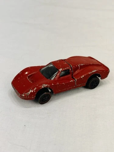 Mattel Hotwheels 1968 Redline Red Ford Mk.Iv