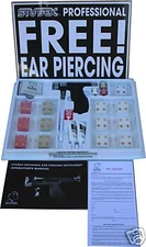 EAR-PIERCING-TOOL-KIT-GUN-SYSTEM-INSTRUMENT-STUDEX-UNIVERSAL- M997 -STARTER 