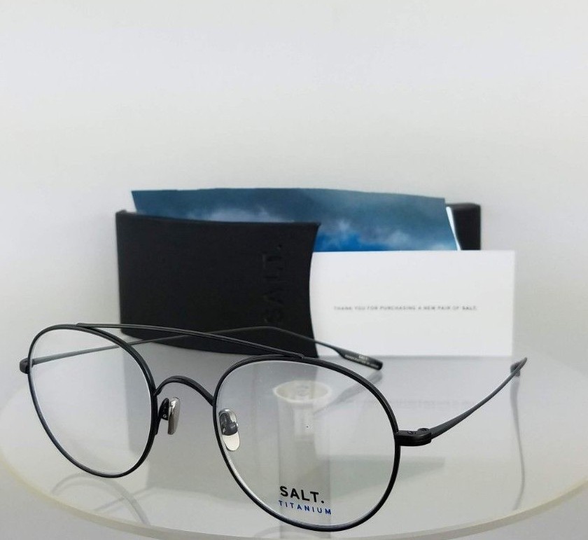 Brand New Authentic Salt Eyeglasses Bridges Bs Matte Black 51Mm