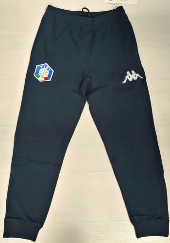 KAPPA FISI TAICONG PANTALONE FELPATO UOMO COTONE GARZATO PANTALONI TUTA  304M270 | eBay