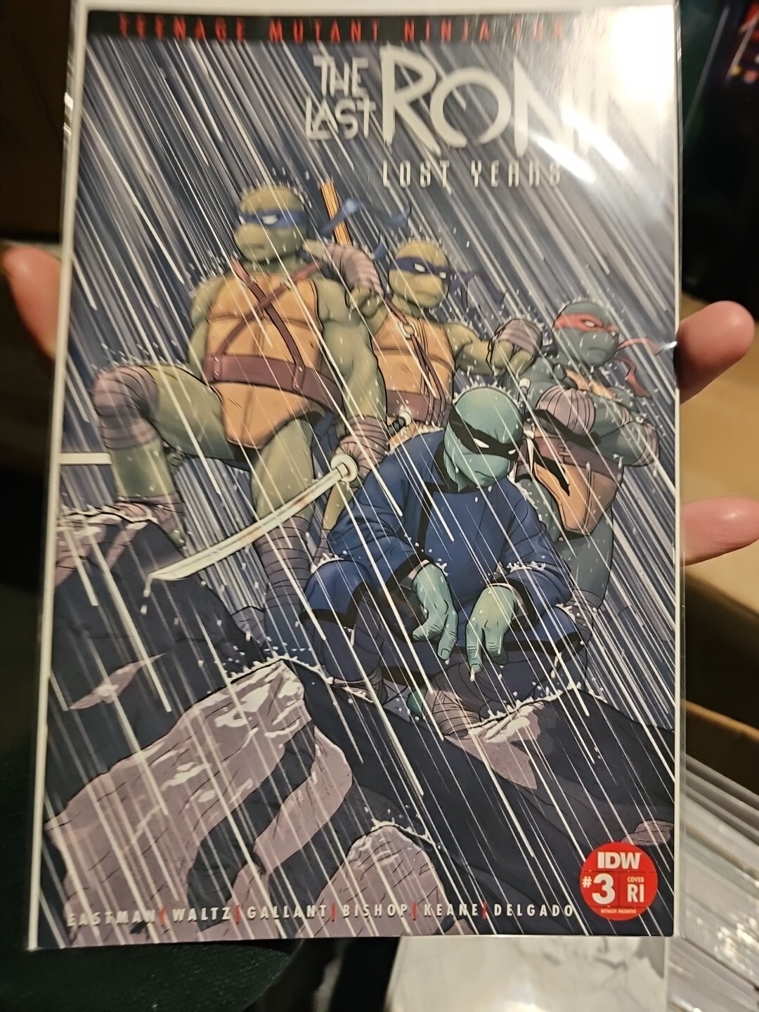 Teenage Mutant Ninja Turtles Last Ronin Lost Years #3 1:25 Variant Idw Tmnt Nm