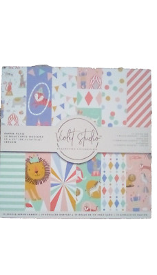 Printpapierblock 30 x 30 cm von Crafters Companion Violet Studio