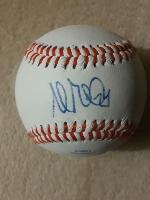 Andrew Miller MLB Signed Autograph Baseball Saint Louis Cardinals Redsoxs Yankee