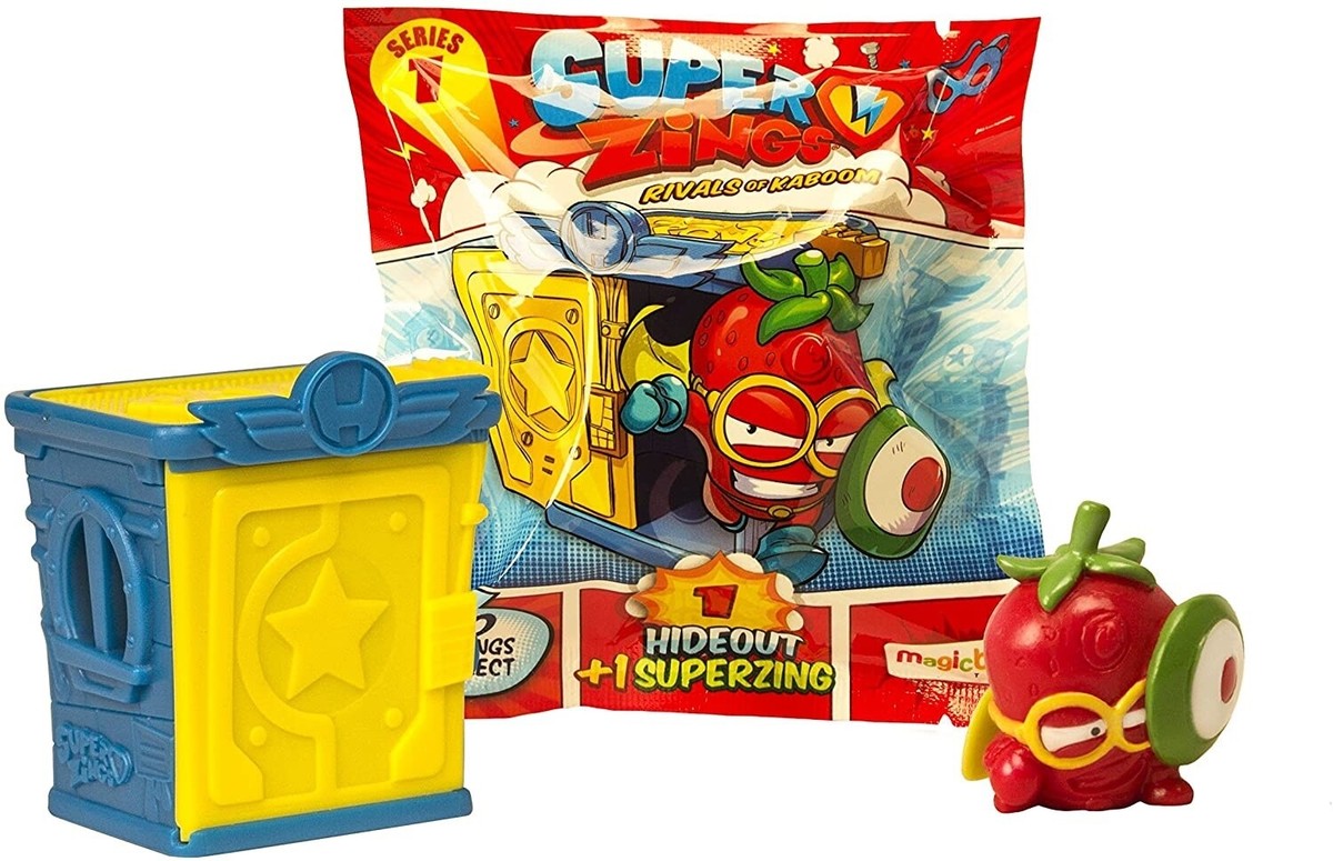 SUPER ZINGS RIVALS OF KABOOM SERIES 1 HERO VILIAN CATAPULT BAKERY