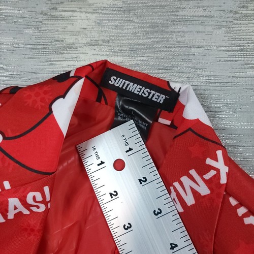Suitmeister Kids Boys HO HO HO Santa Claus AOP Suit Jacket Size Large ๐
- Picture 15 of 16