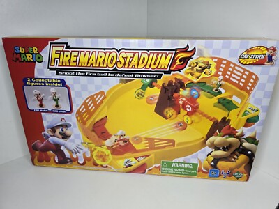 Super Mario Fireball Stadium - Tabletop Actionspiel ab 5+ Arcade - versiegelt 