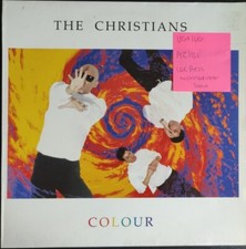 The Christians Colour Vinyl Record LP VG+/VG ILPS 9948 1990