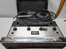 Voice Of Music 742 Av Tape-o-matic Reel To Reel Recorder & Mic Partially Work