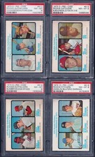 PSA 8 1973 OPC O-pee-chee Topps #611 Rookie Outfielders Richie Zisk Pirates ONLY