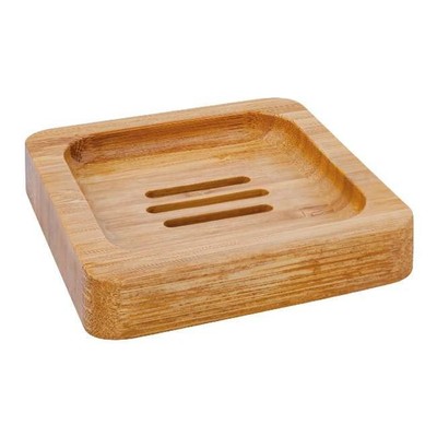 Croll & Denecke Bamboo Square Soap Dish