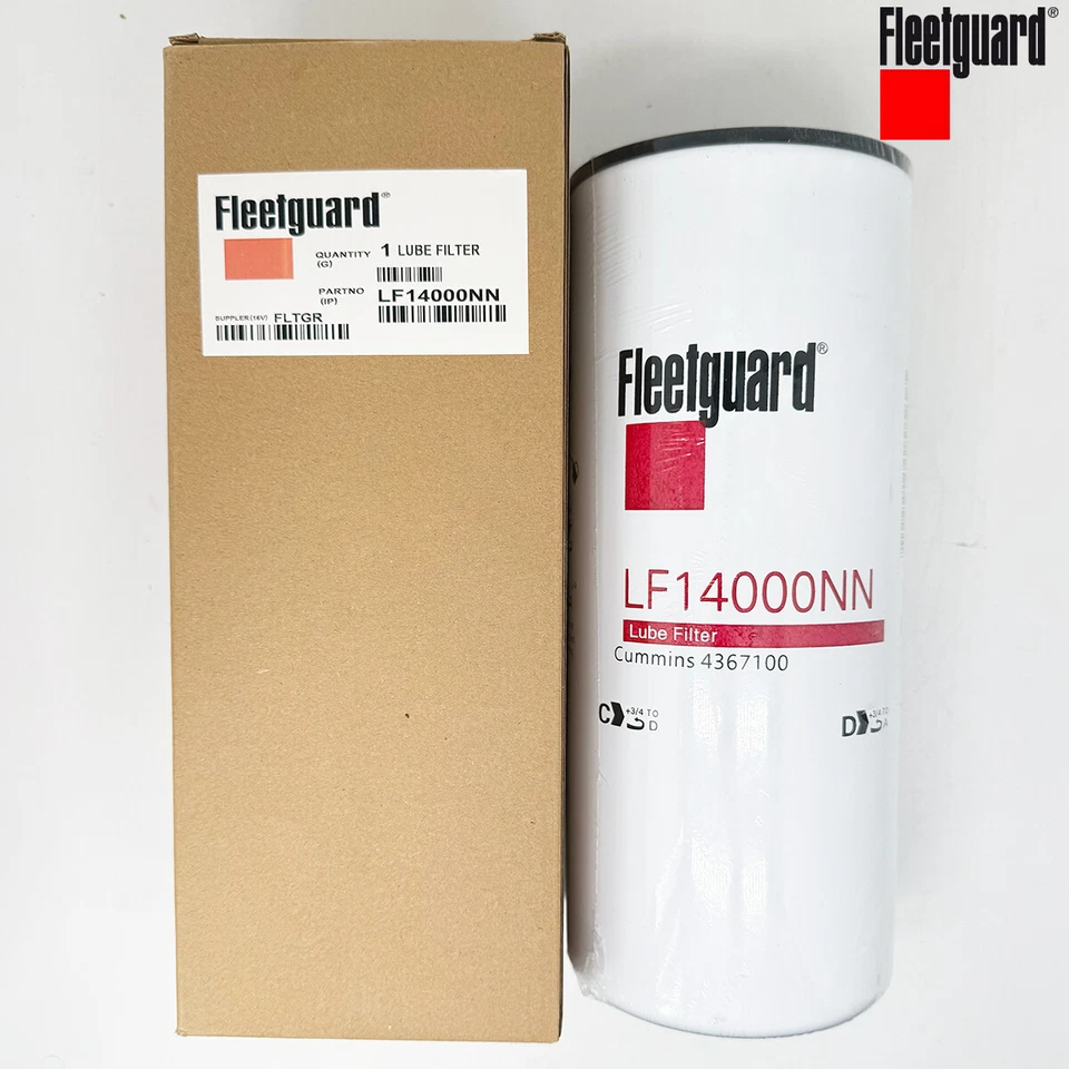 6 Pack Fleetguard LF14000NN Oil Filter for Cummins 1996-2021 ISX 4367100 LF9001 - Image 2 of 4
