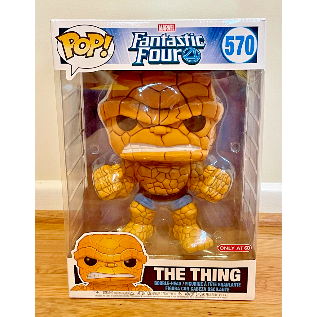 Funko Pop! Fantastic Four 570 The Thing 10-inch Vinyl Figure Marvel