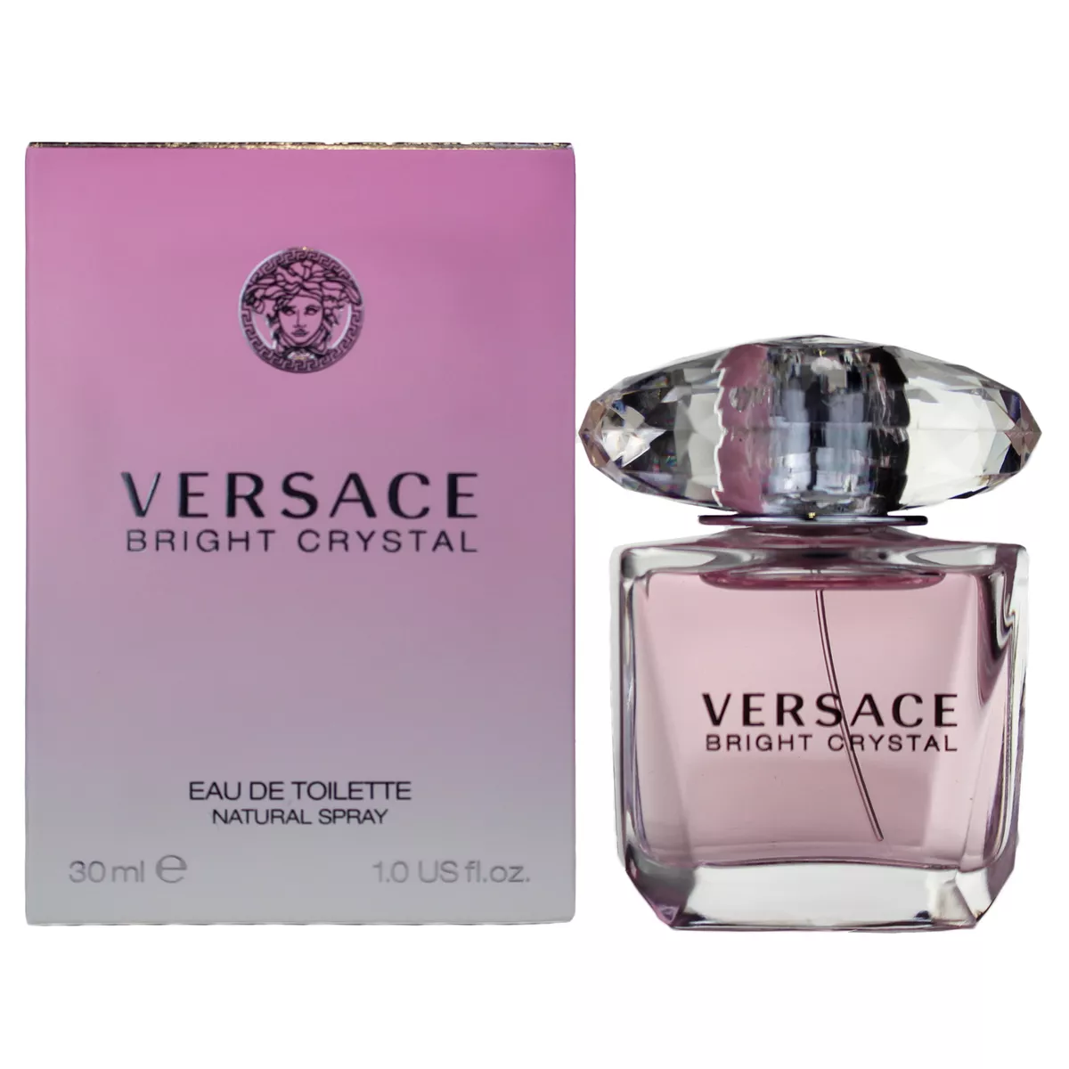 Versace Bright Crystal Eau De Toilette Spray 1 Oz 30 Ml
