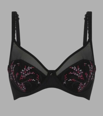 LingaDore PERALTA halbgefüllter BH - black - 75F - NEU & OVP