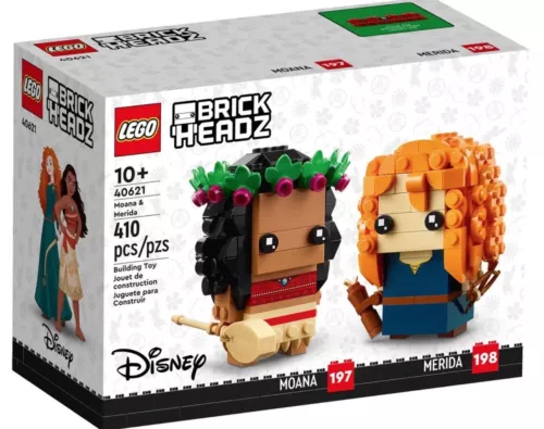 LEGO BRICKHEADZ: Moana & Merida (40621) Brand New - Picture 1 of 1