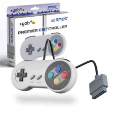 XYAB Wired Controller for Super Nintendo SNES Console – Retro Gamepad – New
